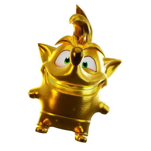 Gold Crash Bandicoot